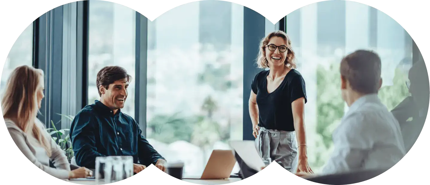 Illustration representing Kantata Professional Services Automation AI-powered delivery, resourcing, and financials.