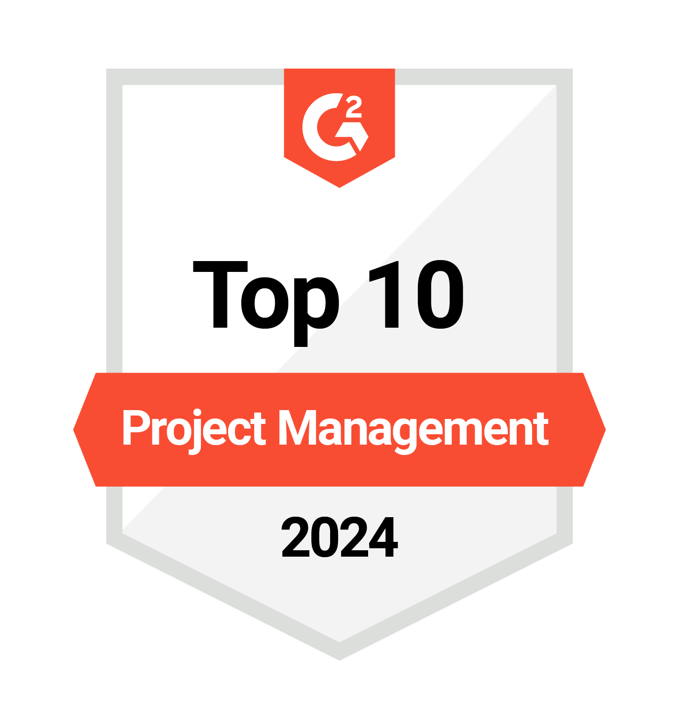 G2 Top 10 in Project Management