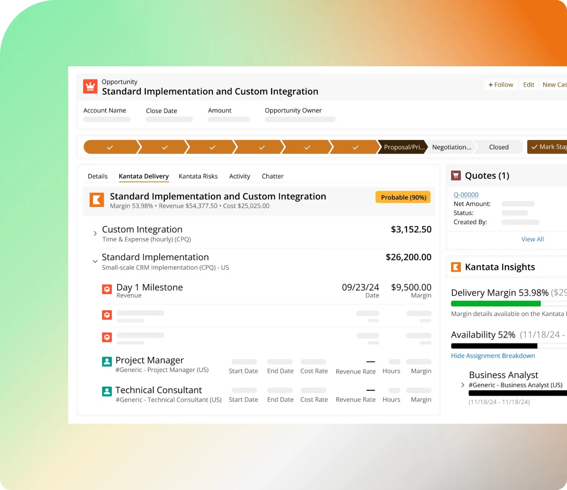 Illustration representing a Kantata SX product screenshot