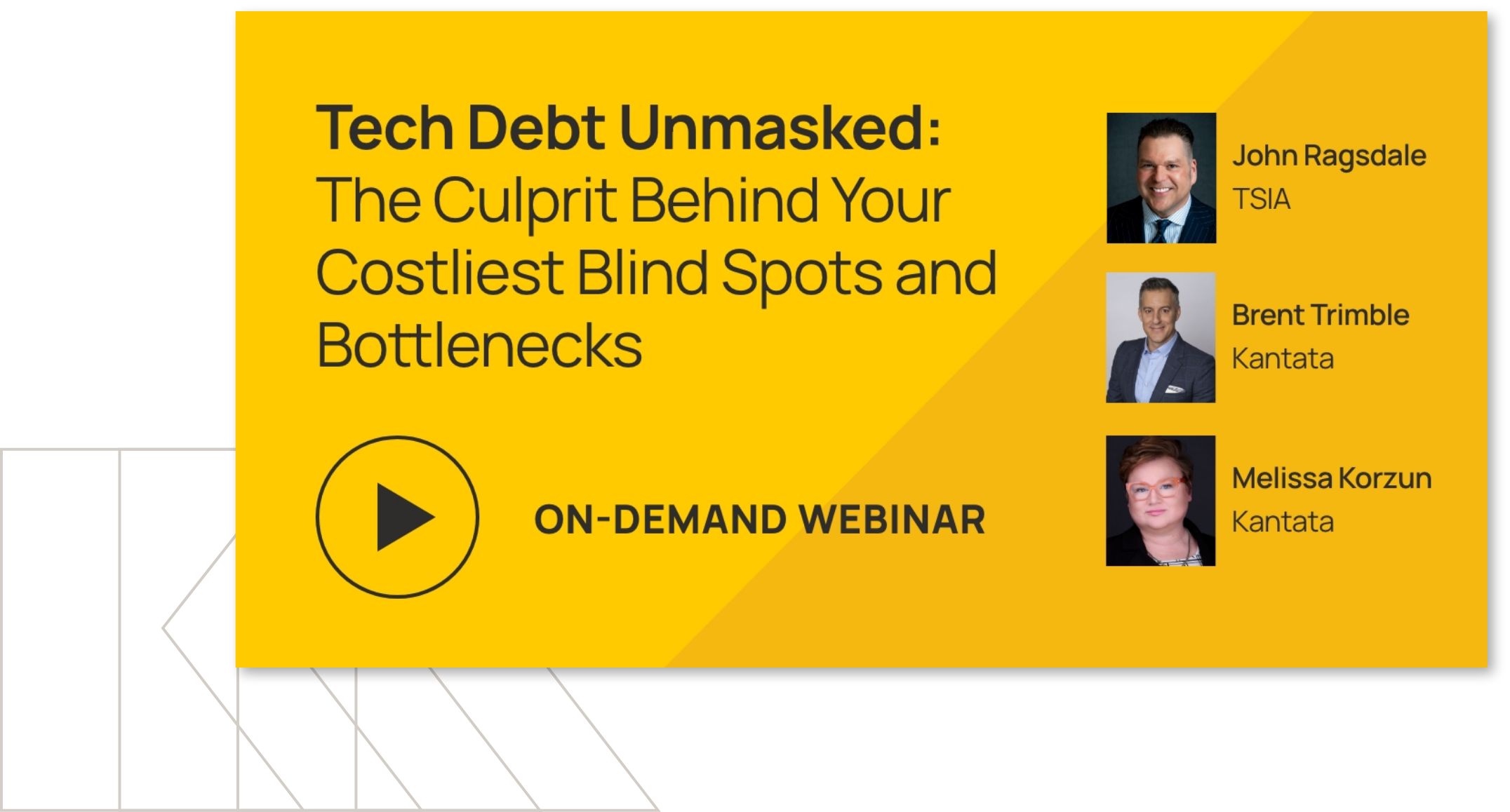 Tech Debt Unmasked Webinar